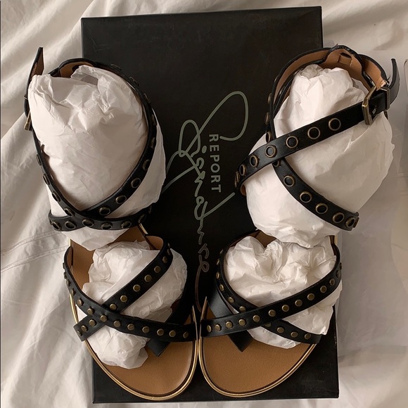 NEW! Report Signature studded gladiator sandals. - Picture 4 of 5